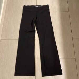 Kirkland Signature Black Flare Womens leggings/pull on pant SM